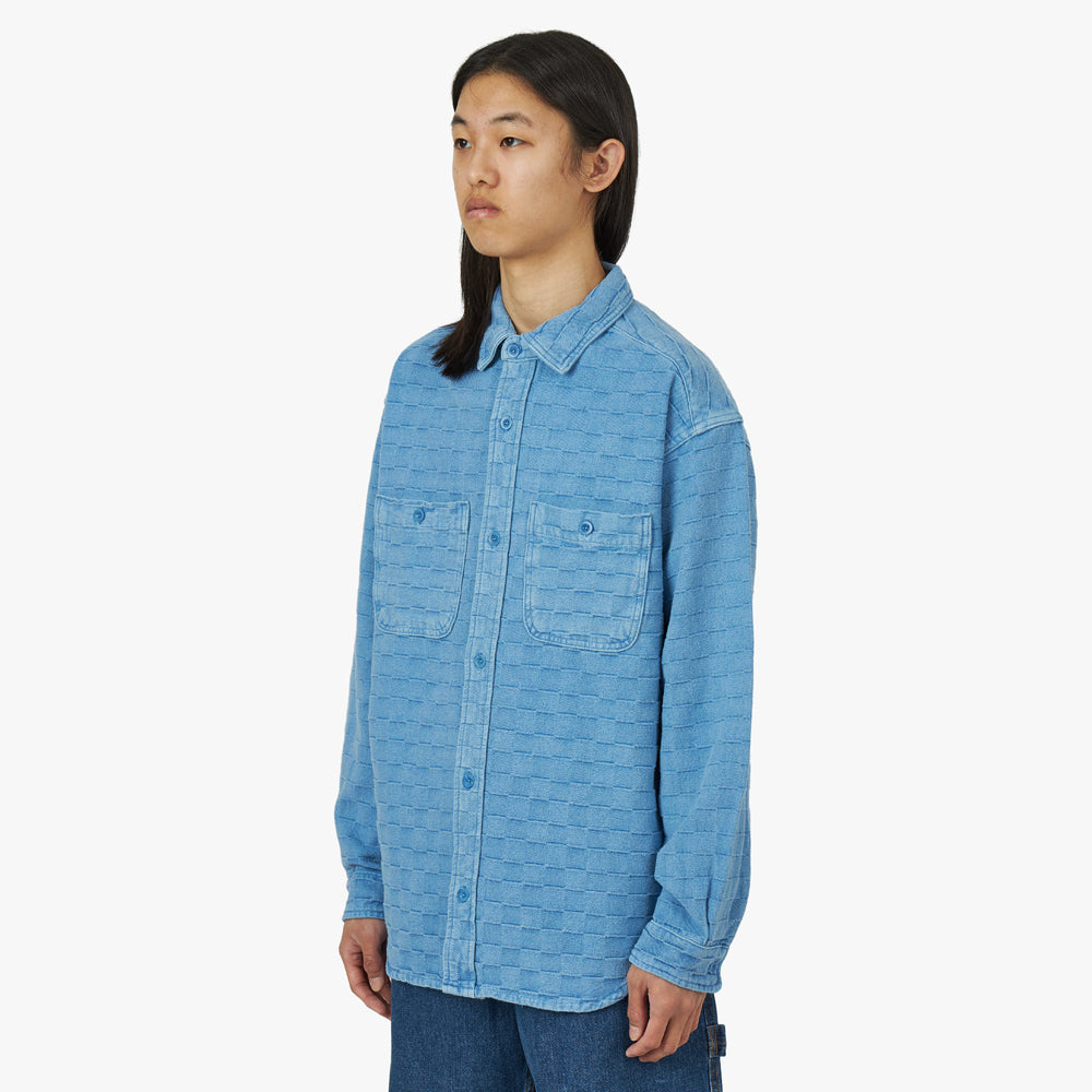 General Admission Checker Overshirt / Light Blue – Livestock