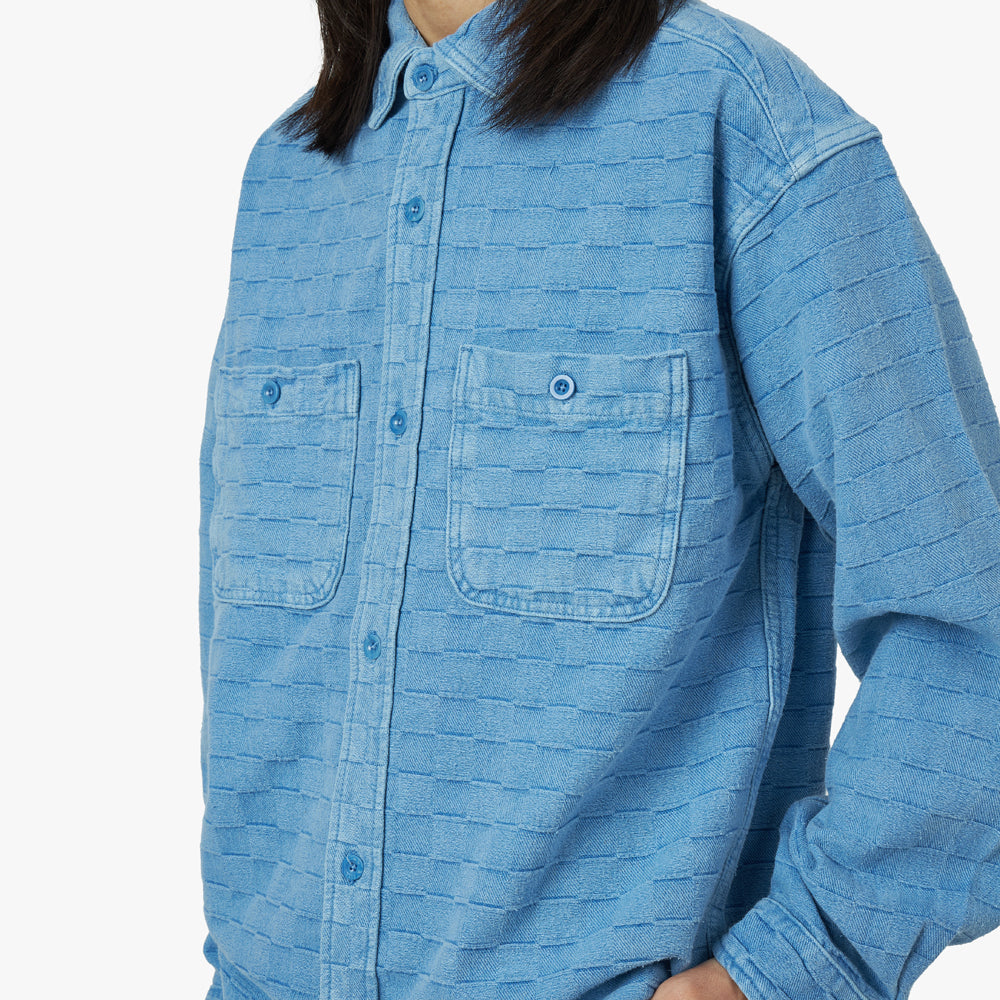 General Admission Checker Overshirt / Light Blue – Livestock