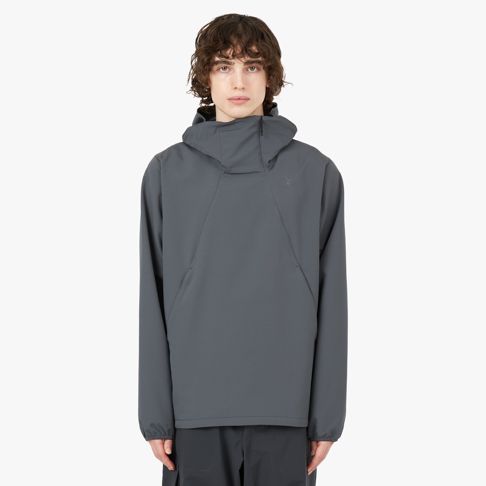 Goldwin Double Cloth Light Pullover / Cloud Gray