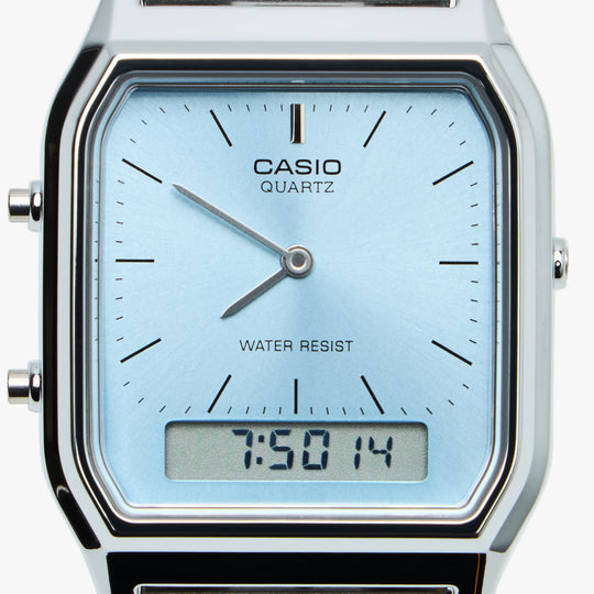 Casio AQ230A-2A1M / Vintage Silver