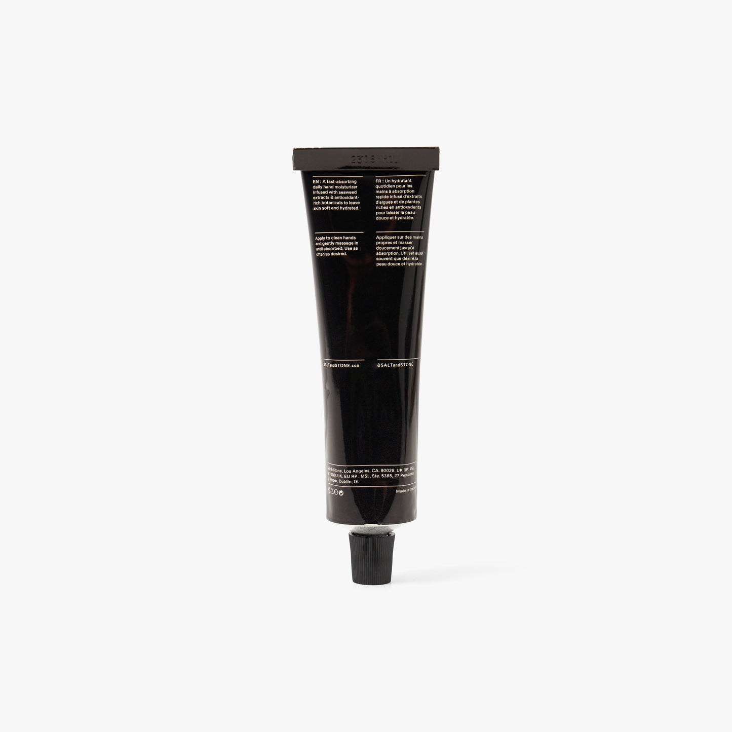 Salt & Stone Crème pour les Mains Black Rose & Oud