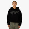 4YE Signature Rhinestone Hoodie Black 1