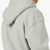 Sweat à capuche 4YE Signature orné de strass, gris clair chiné 5