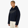 4YE Signature Rhinestone Hoodie Navy 2