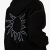 4YE Signature Zip Hoodie Black/White 5