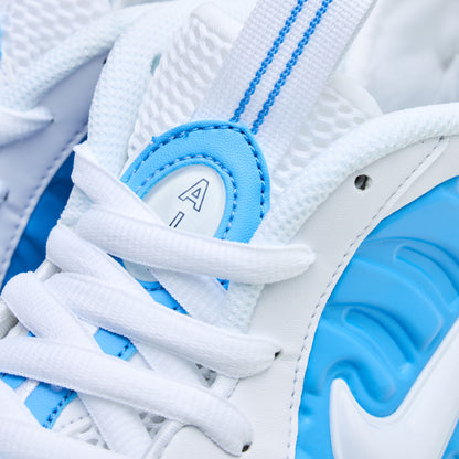 Nike Air Foamposite Pro Bleu université / Blanc