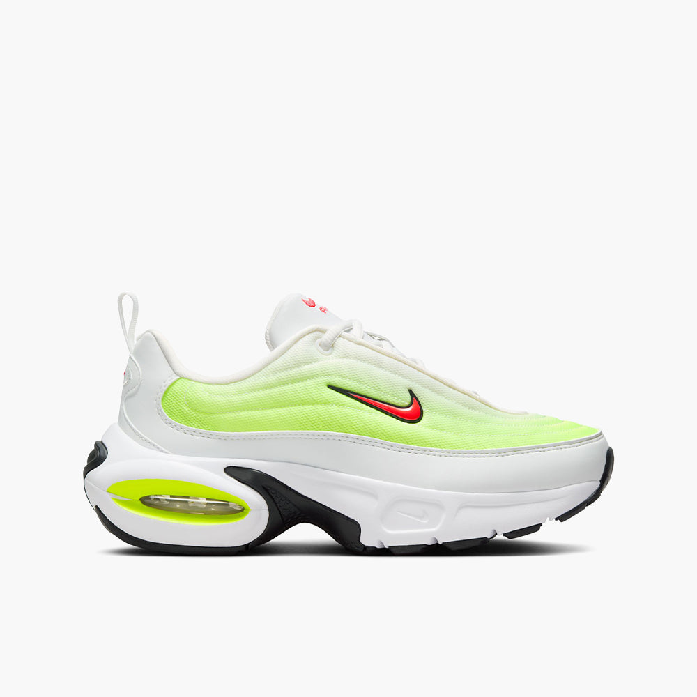 Nike Femmes  Air Max Portal Sommet Blanc / Cramoisi Vif - «White Volt»