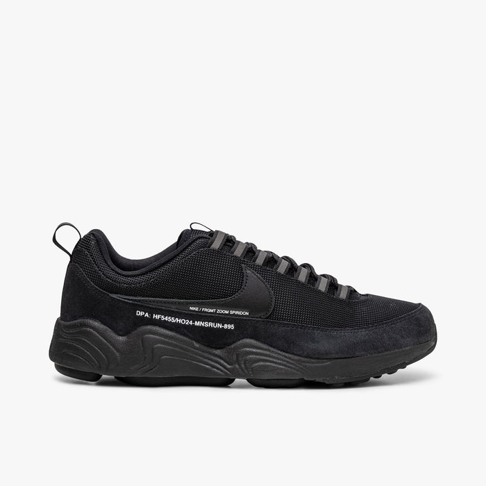 Nike x fragment design Air Zoom Spiridon SP Black / Black - Black - Low Top  1