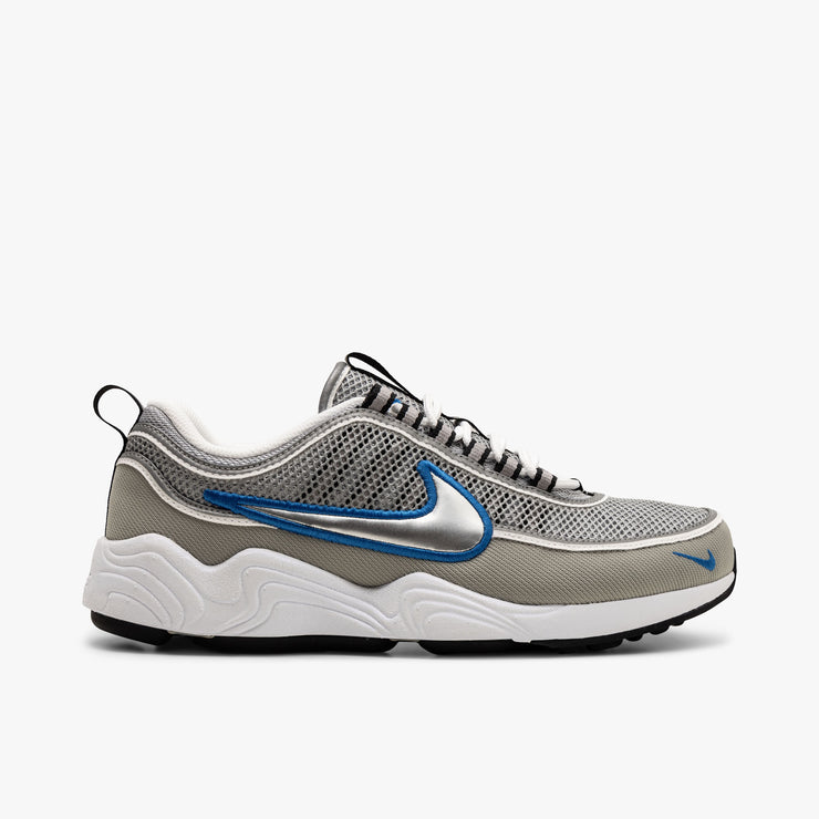 Nike Air Zoom Spiridon SP Metallic Silver / Signal Blue   1