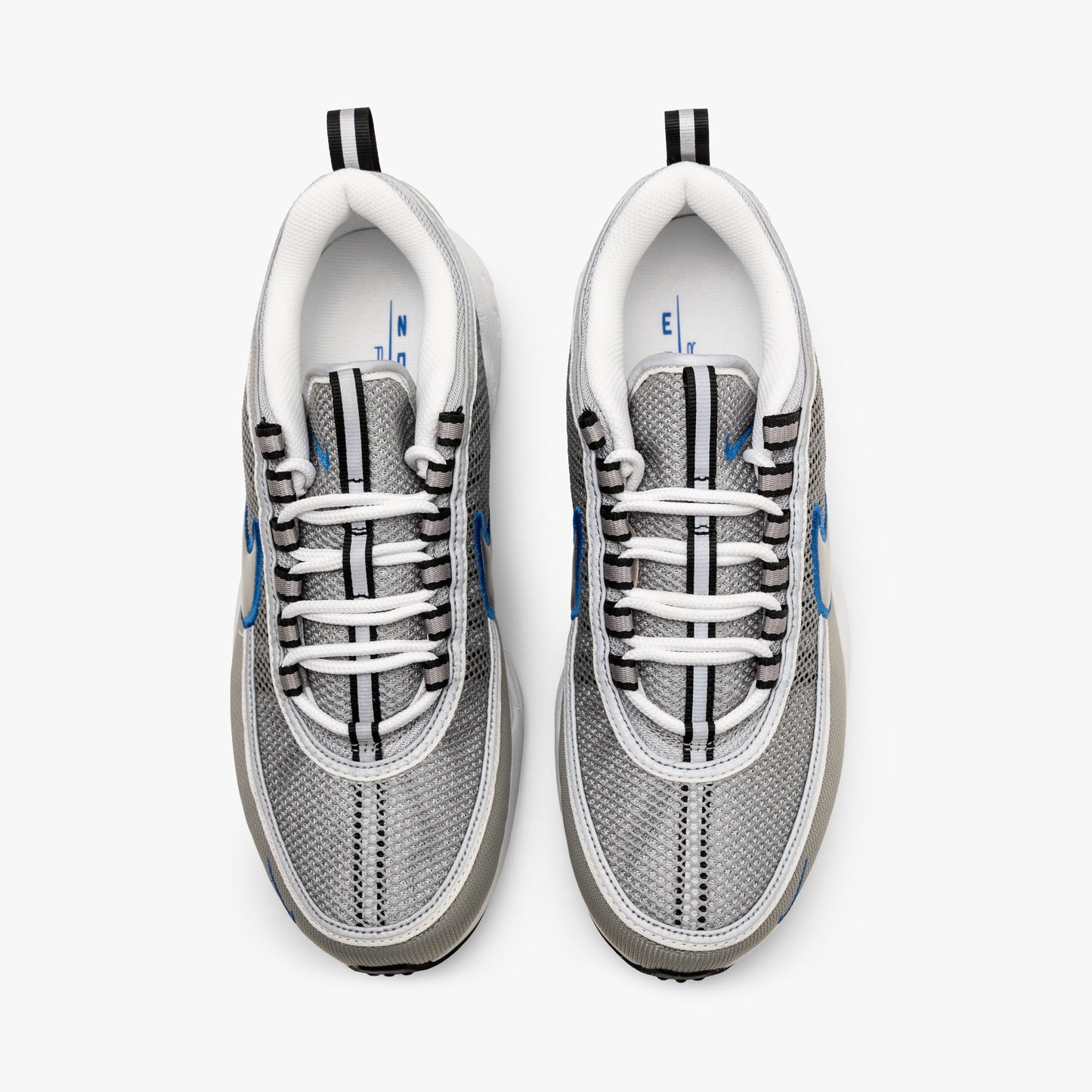 Nike Air Zoom Spiridon SP Argent Métallique / Bleu Signal