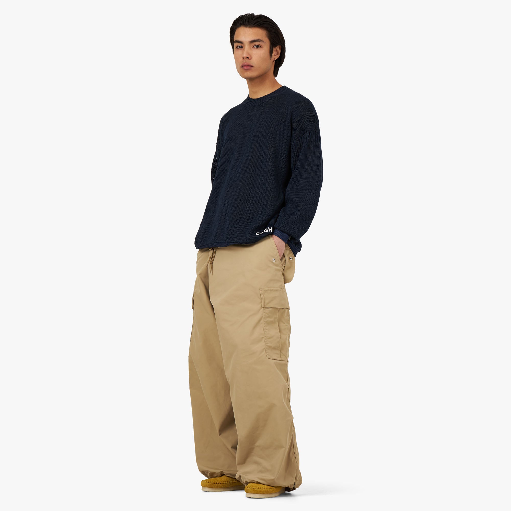 jirorijirojiro  taoCOMME des GARÇONS COMME des GARÇONS Homme Gima Jersey / Navy | Livestock
