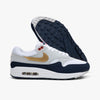 Nike Air Max 1 Obsidian / Metallic Gold - White - Low Top  2