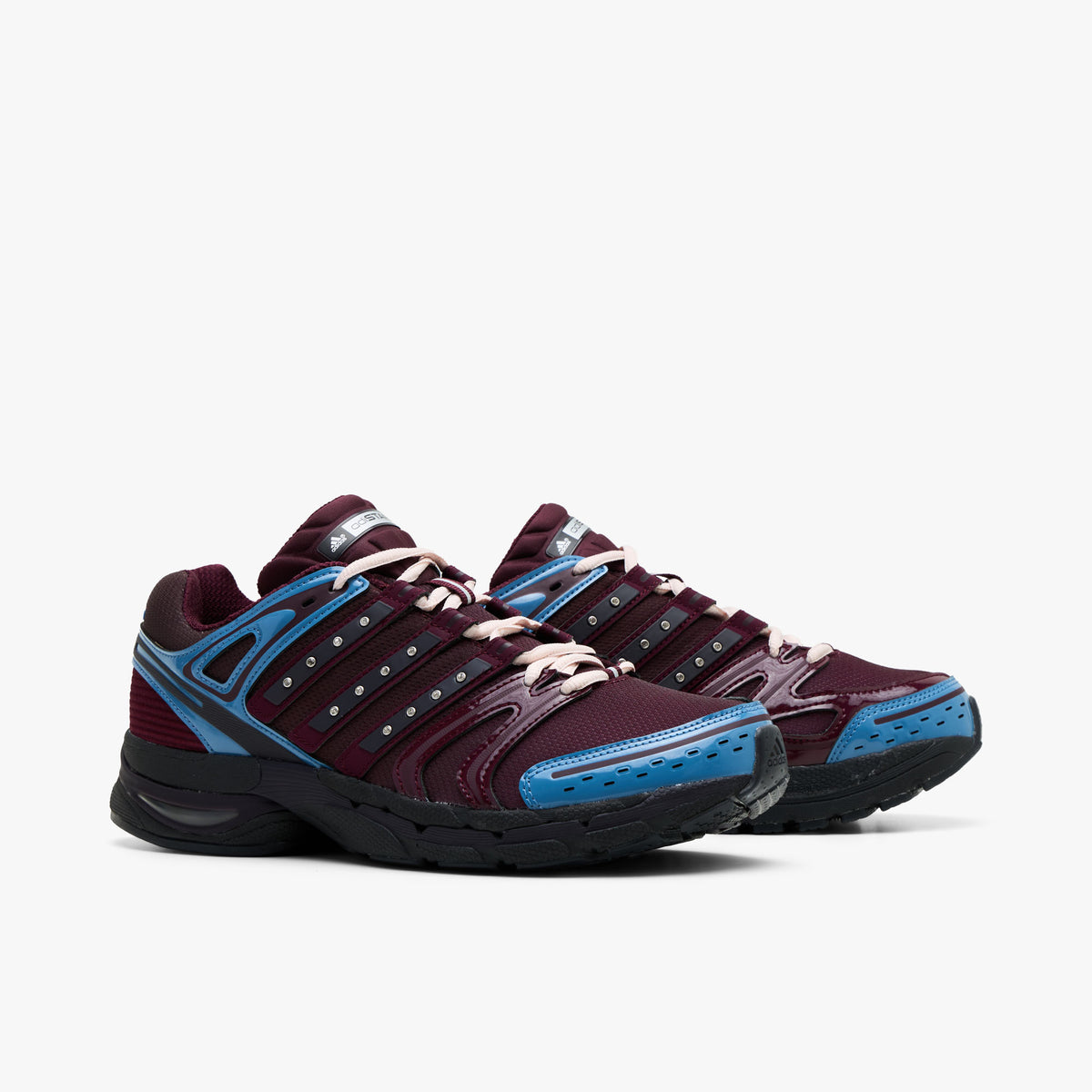 adidas x Hardies Adistar Control 5 Rouge rubis aurore / Marron - Encre poudrée