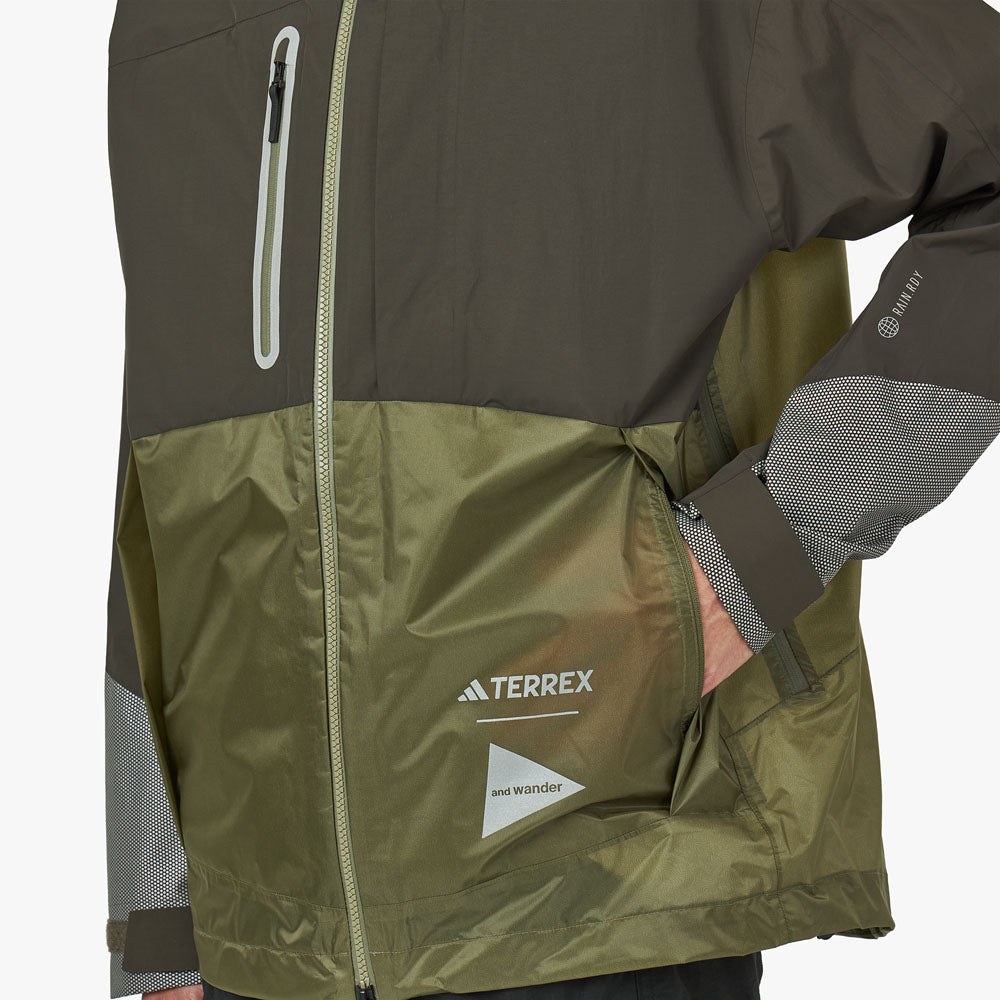 オンラインストア特売 adidas Terrex and wander rain jacket M | tonky.jp