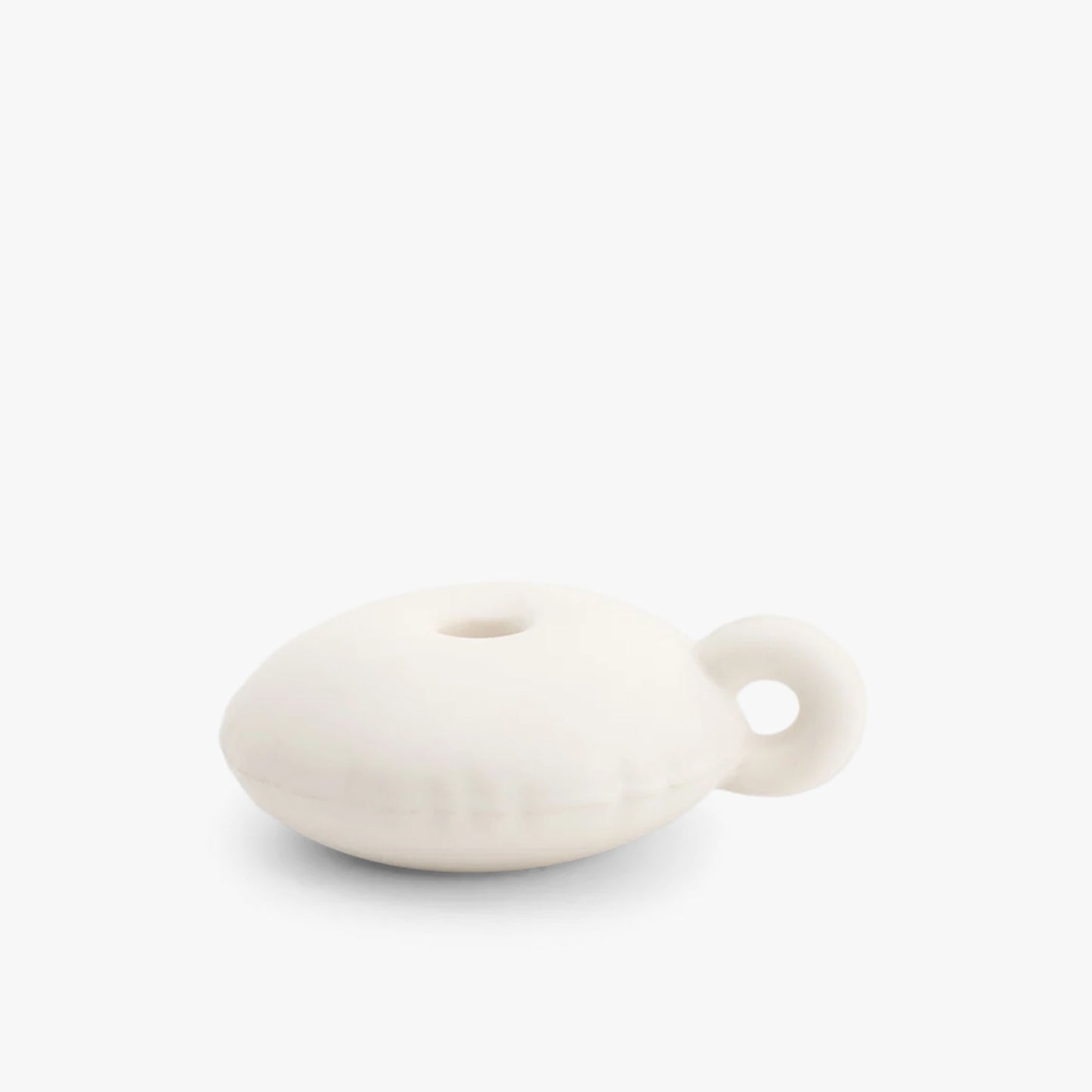 Home Studyo Candy Candle Holder / Bone Matte