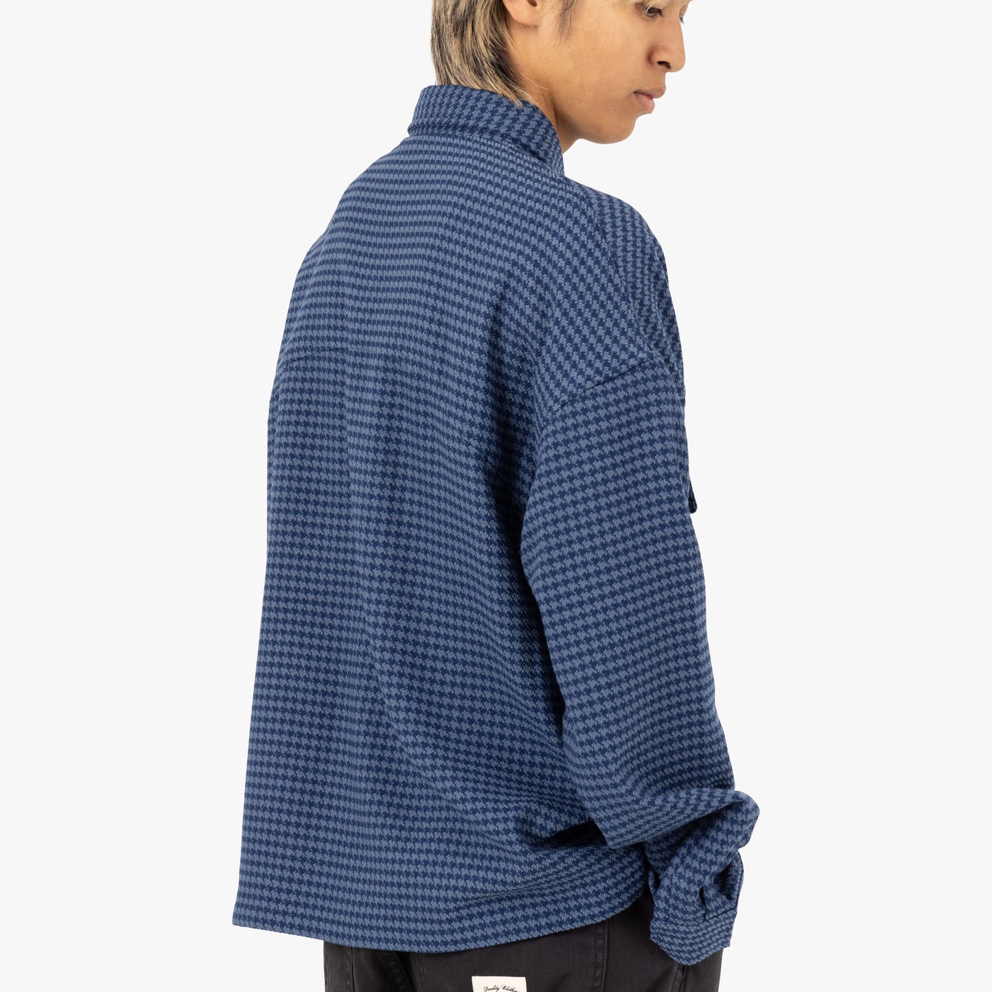 Honor The Gift Houndstooth Chemise / Bleu Marine