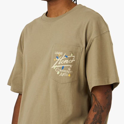 Honor The Gift Community Arts T-Shirt Pebble