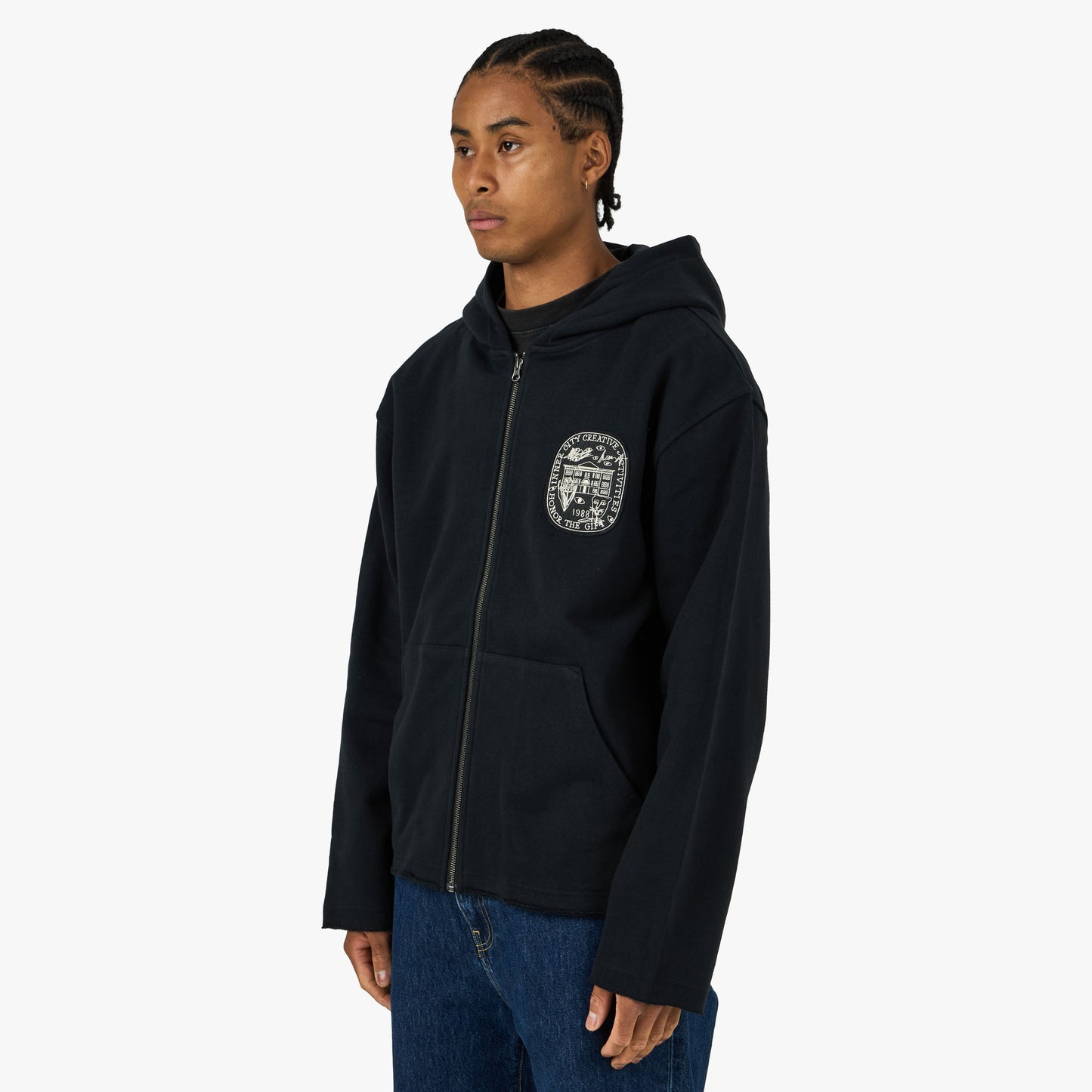 Honor The Gift Honor Art Institute Zip Hoodie Black