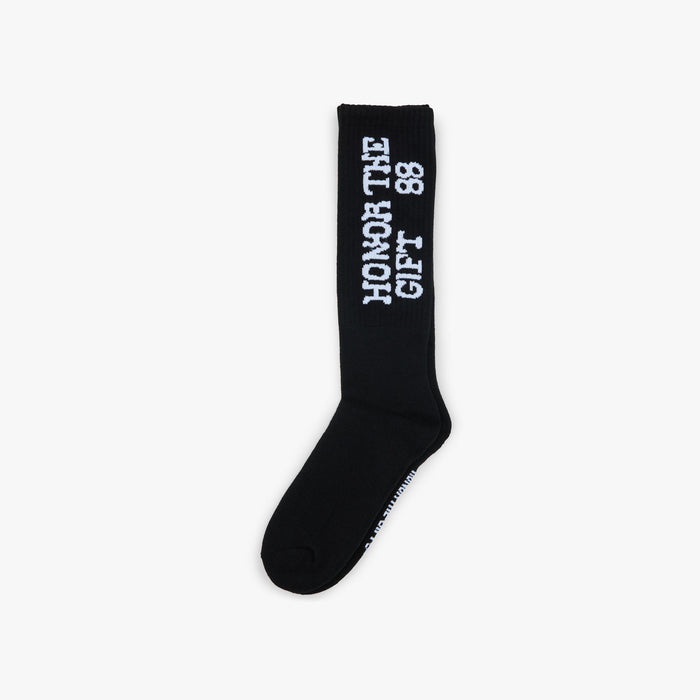 Honor The Gift For Sale Chaussettes côtelées Noires 1