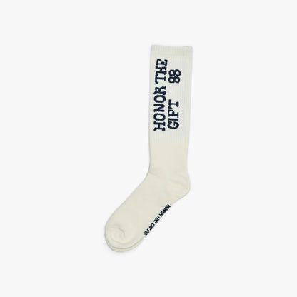 Honor The Gift For Sale Ribbed Sock Bone