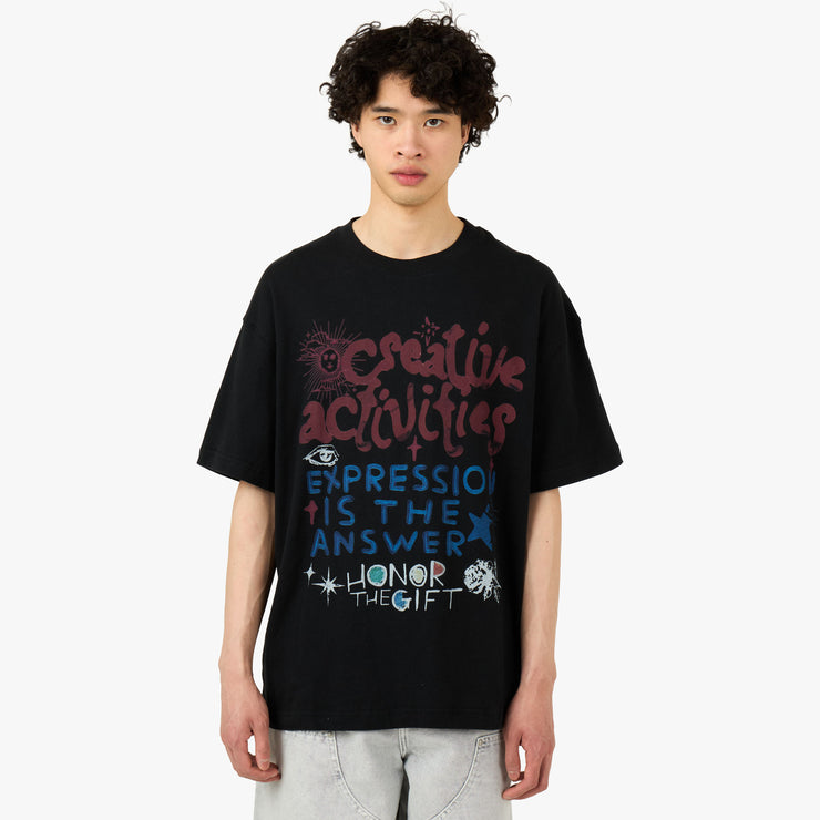 Honor The Gift Creative Activities T-Shirt / Black 1
