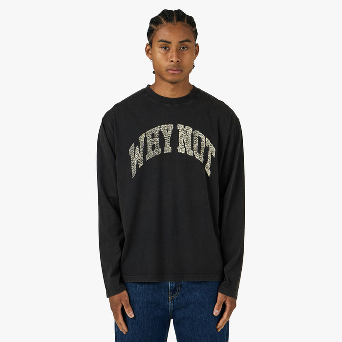 Honor The Gift Why Not Longsleeve Black 1