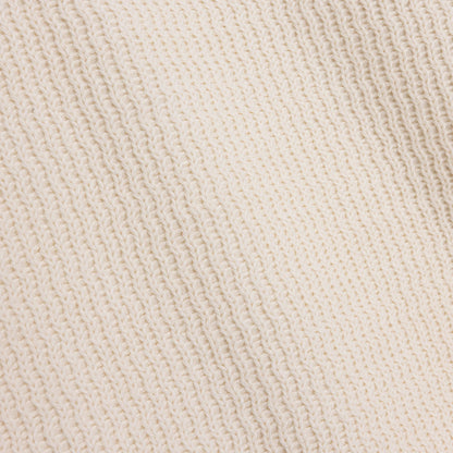 Honor The Gift Wavy Knit Longsleeve Polo / Bone