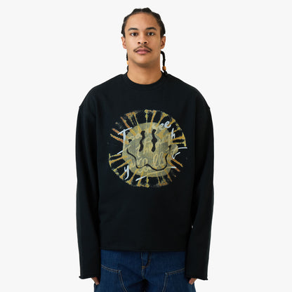 Honor The Gift I Can See Through Your Bullshit Crewneck / Noir