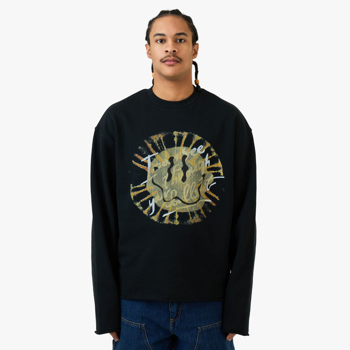 Honor The Gift I Can See Through Your Bullshit Crewneck / Black 1