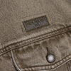 Honor The Gift Veste Trucker en Sergé Délavé / Taupe 9