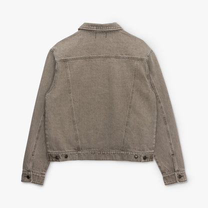 Honor The Gift Washed Twill Trucker Jacket / Taupe