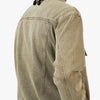 Honor The Gift Veste Trucker en Sergé Délavé / Taupe 5