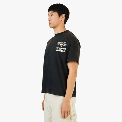 Honor The Gift Nothing Changes T-Shirt / Black