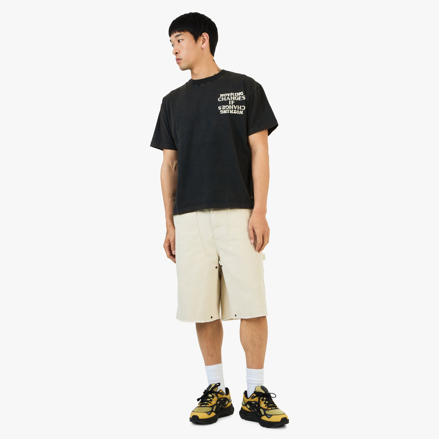 Honor The Gift Nothing Changes T-Shirt / Black