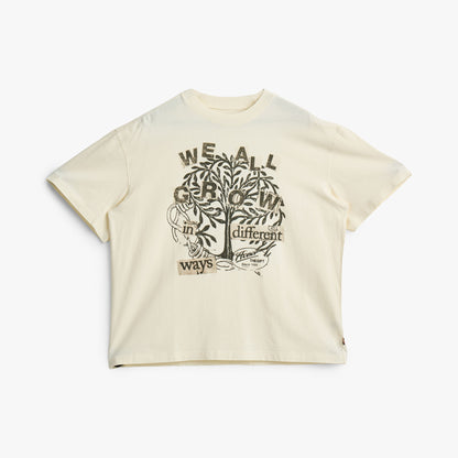 Honor The Gift We All Grow T-shirt / Blanc