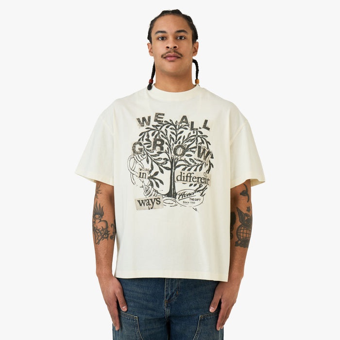 Honor The Gift We All Grow T-Shirt / White 1