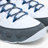 Jordan 9 Retro White / French Blue - Flint Grey 6