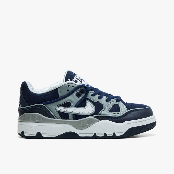 Nike x NIGO Air Force 3 Low SP Bleu marine nuit / Blanc cassé - Gris 1