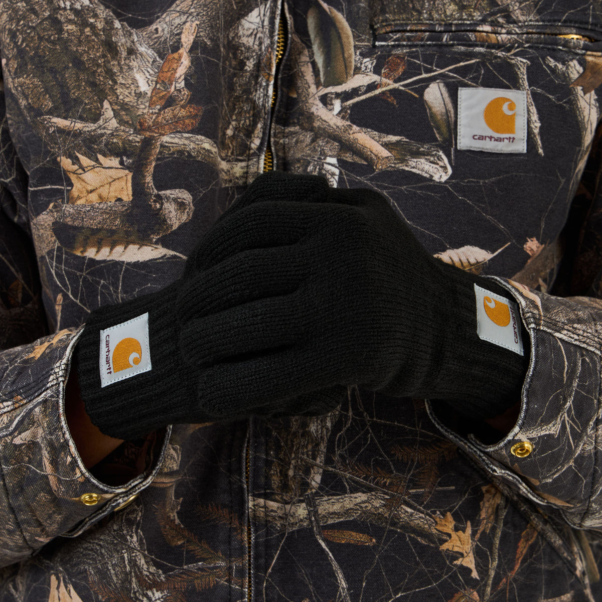 Carhartt WIP Gants Watch / Noir