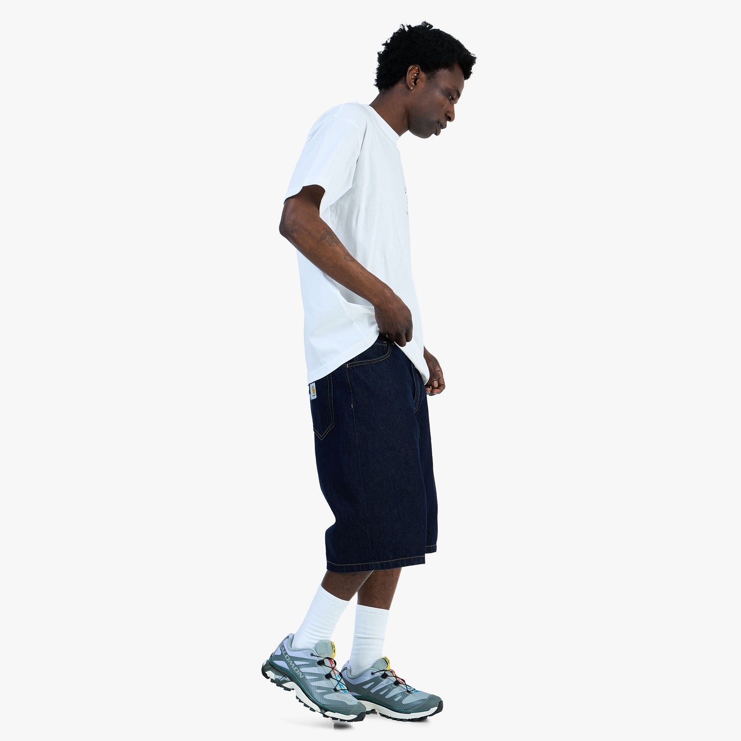 Carhartt WIP Landon Short Blue / Rinsed