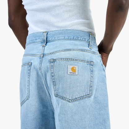 Carhartt WIP Short Landon Bleu / Délavé Usé