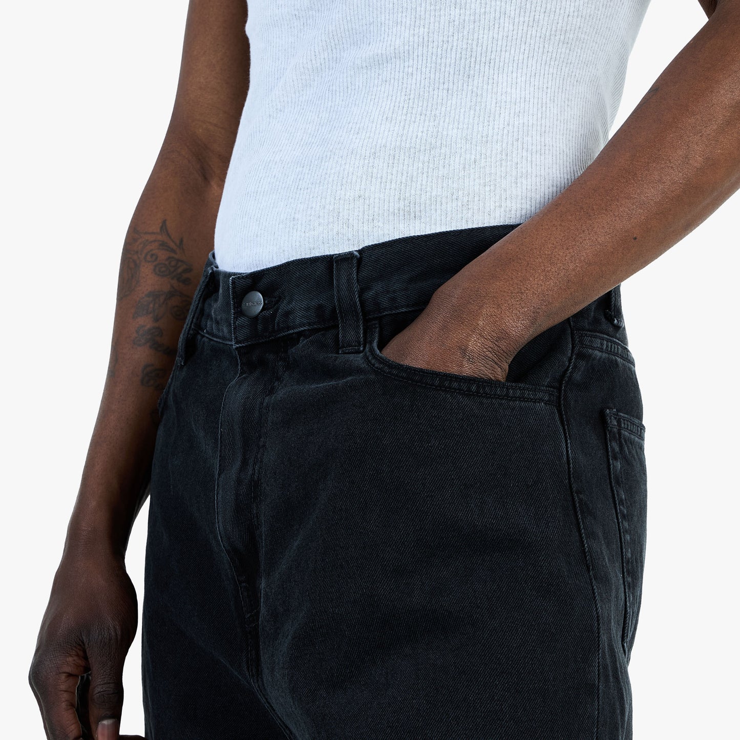 Carhartt WIP Short Landon Noir/Stone Washed