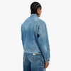 Carhartt WIP Veste Helston Bleu / Délavage Destroy - Effet éclaboussé 3