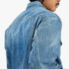 Carhartt WIP Veste Helston Bleu / Délavage Destroy - Effet éclaboussé 5