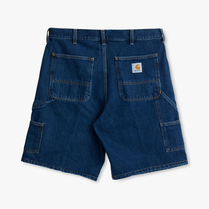 Carhartt WIP Short double épaisseur bleu / délavage intense