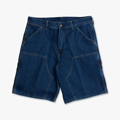 Carhartt WIP Short double épaisseur bleu / délavage intense