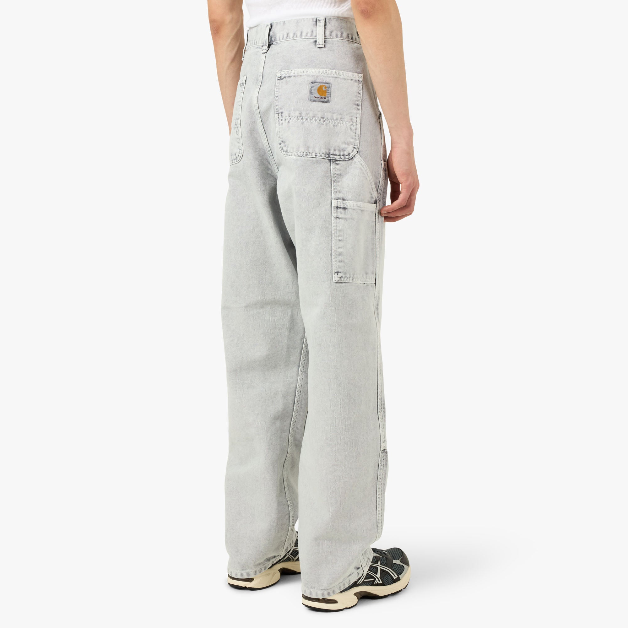 Carhartt WIP Double Knee Pant / Chalk Wash – Livestock Carhartt WIP Double Knee Pant / Chalk Wash – Livestock