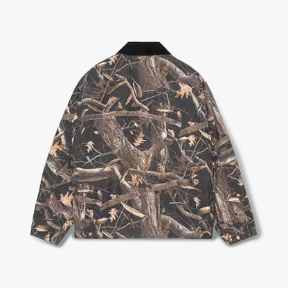 Carhartt WIP OG Detroit Jacket Camo Feather Tree / Black