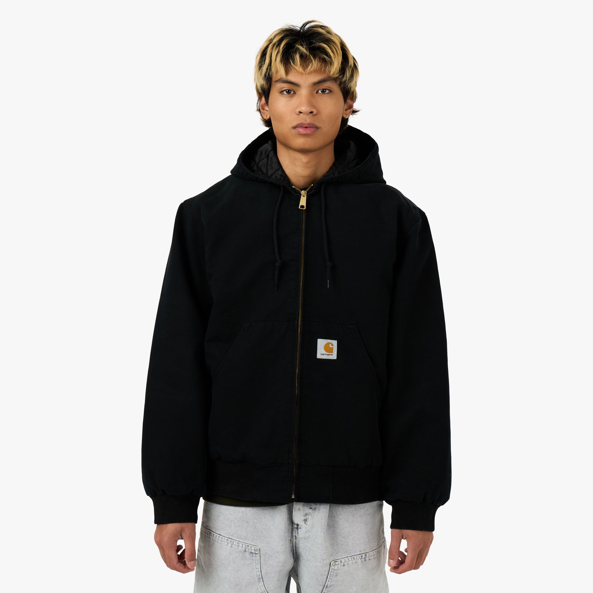 Carhartt アクティブジャケット ブラック size L(14-16) Carhartt（カーハート） ジャケット アクティブジャケット メンズ 定番