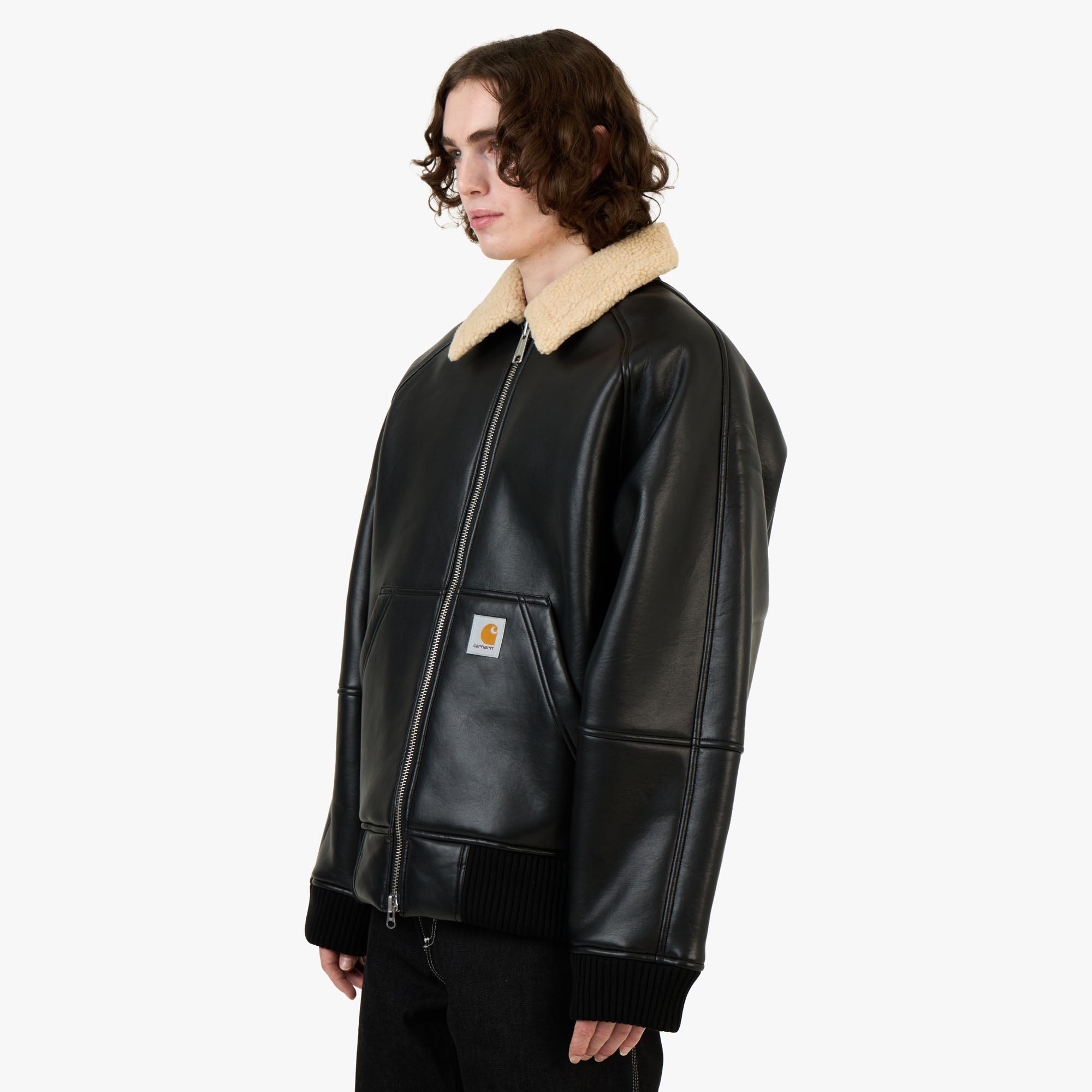 Carhartt WIP Shepton Jacket Black / Natural | Livestock